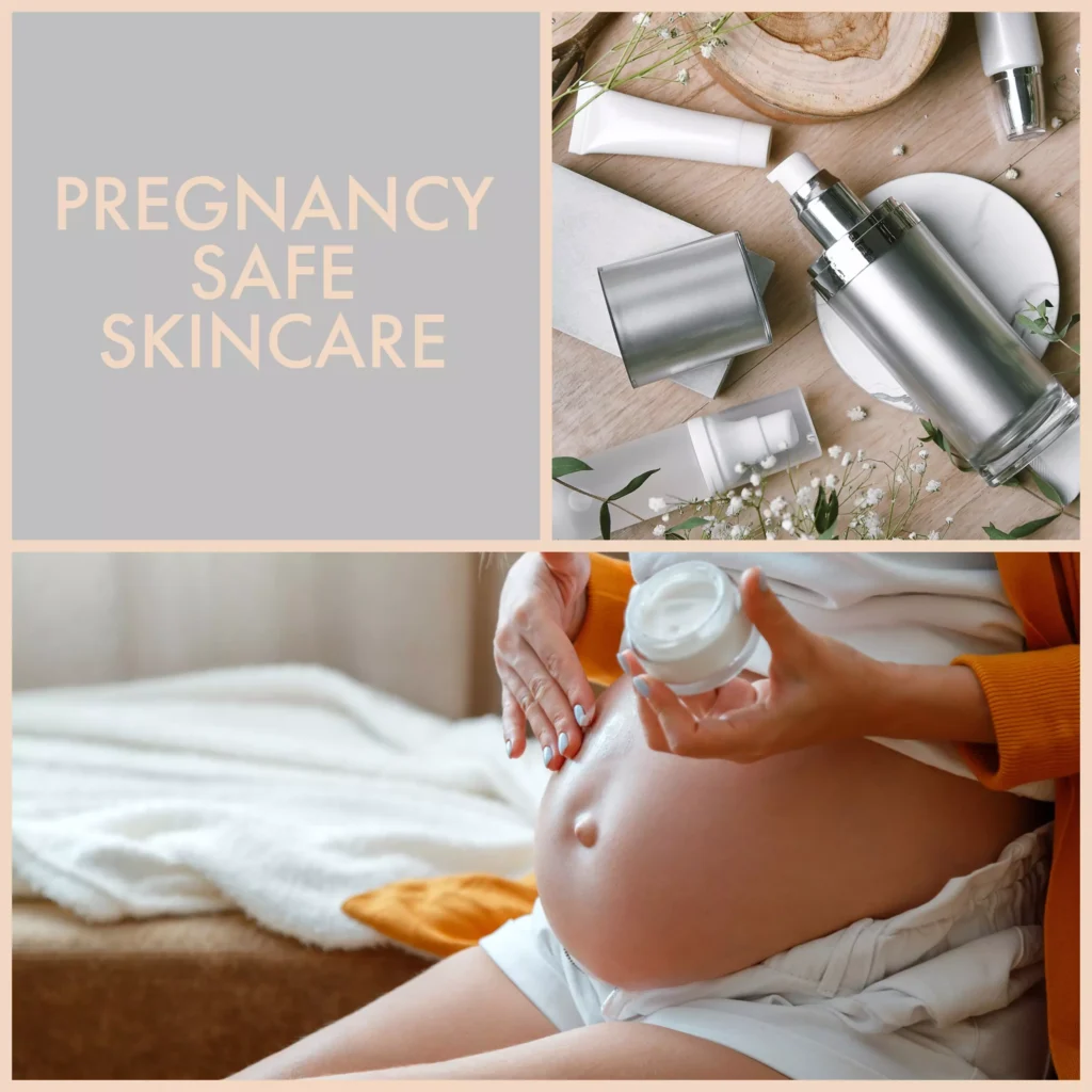 Pregnancy-safe skincare products and routine guide