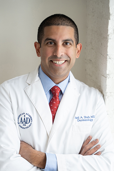 Dr. Neil A. Shah, board-certified dermatologist